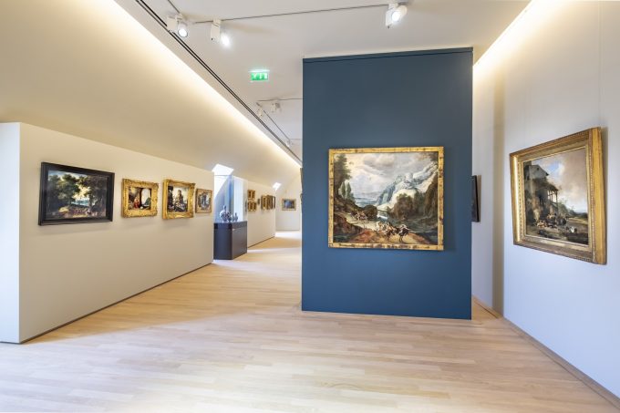 Salle Verte - Musée des Beaux-Arts - Tableaux