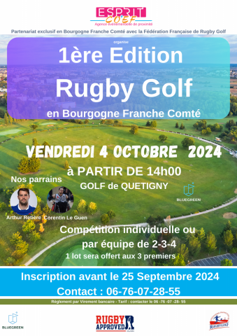 RUGBY GOLF en Bourgogne Franche Comté - 0