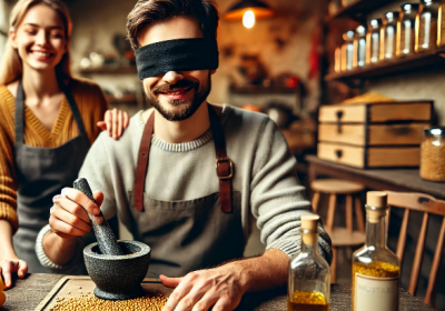 Atelier de création de la véritable moutarde à Dijon « Les yeux bandés » - 1