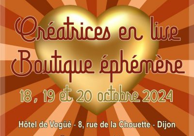 Dans le coeur des ateliers : créatrice en live et boutique éphémère - 4