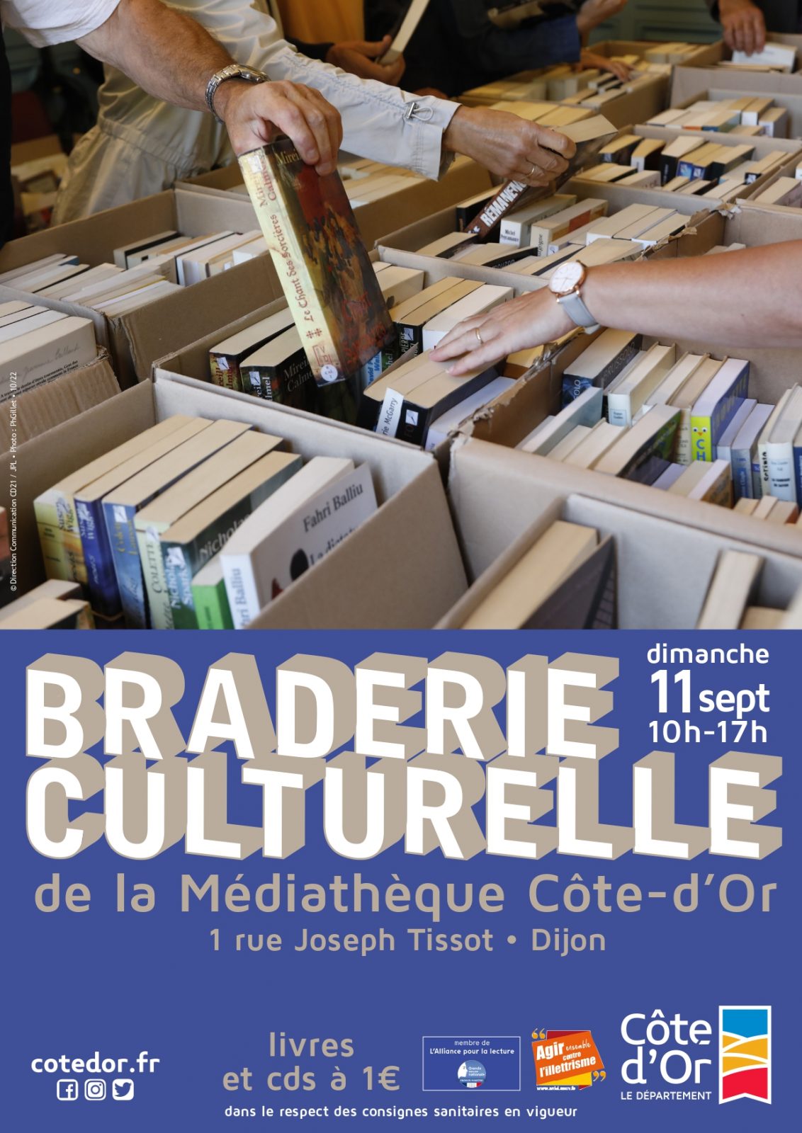 Braderie culturelle de la M diath que C te d Or DIJON Tourisme