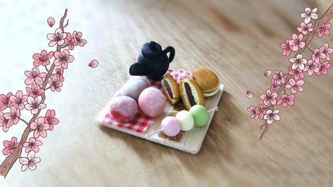 Miniature food : goûter japonais - 0